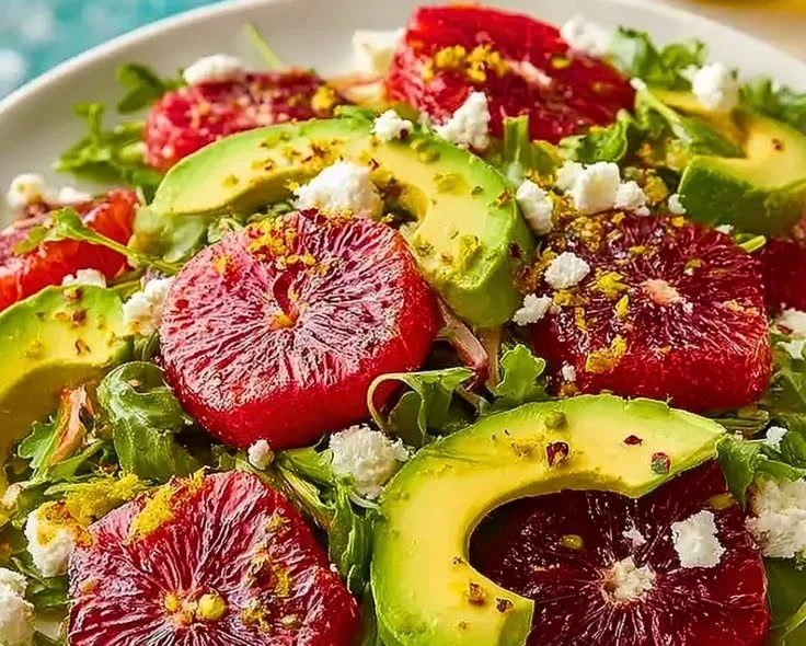 Blood Orange Avocado Salad