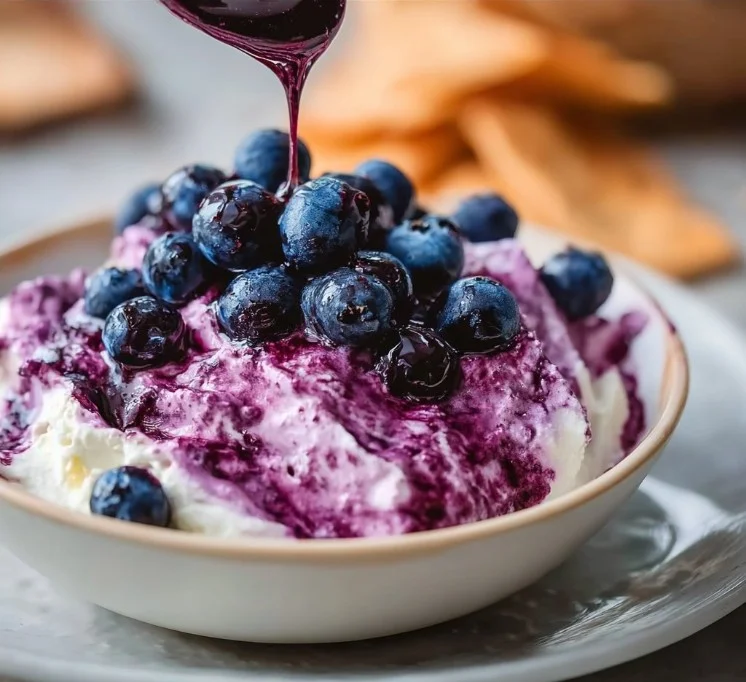Blueberry Cheesecake Dip