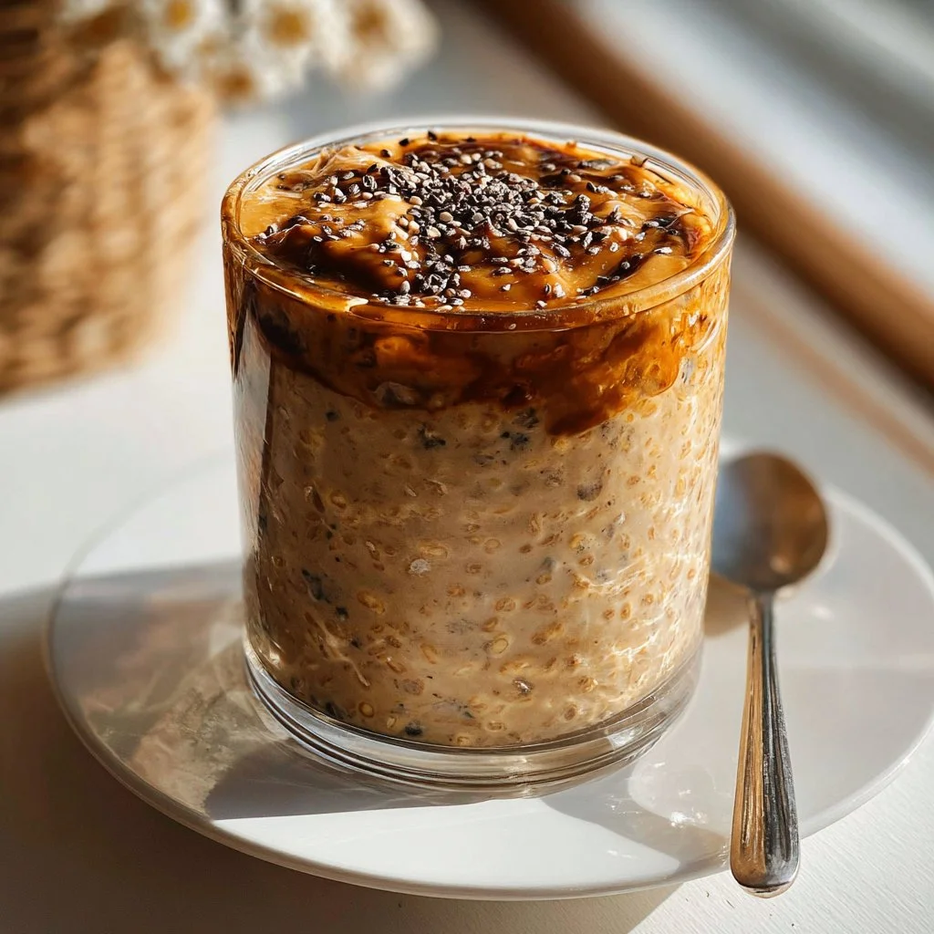 Brown Sugar Shaken Espresso Overnight Oats