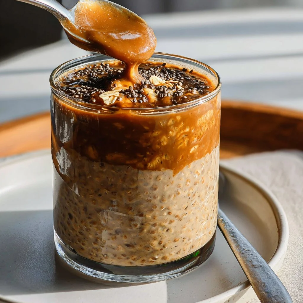 Brown Sugar Shaken Espresso Overnight Oats