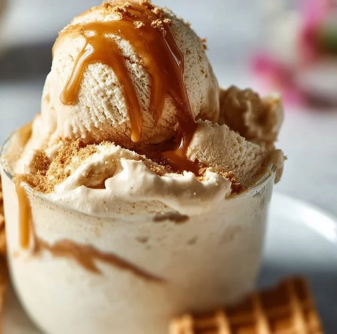 Creamy Homemade Biscoff Ice Cream: No-Churn Summer Dream
