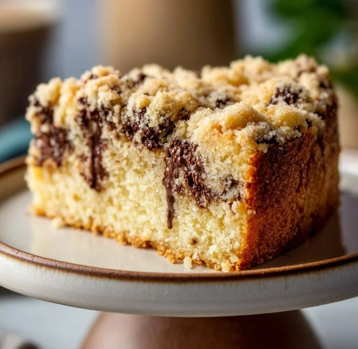 Decadent Chocolate Chip Ricotta Crumb Cake You’ll Love