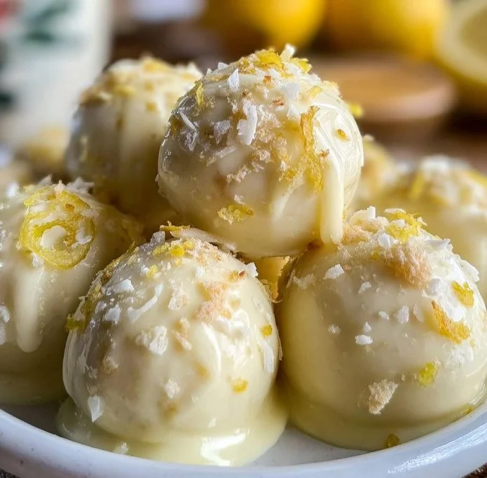 Decadent Lemon White Chocolate Truffles for a Sweet Escape