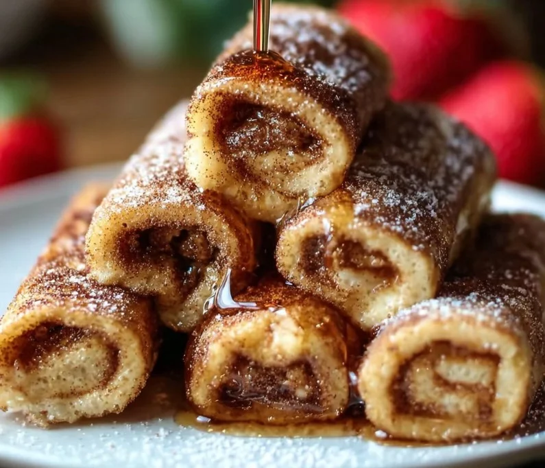 Delicious Cinnamon French Toast Roll Ups for a Cozy Breakfast
