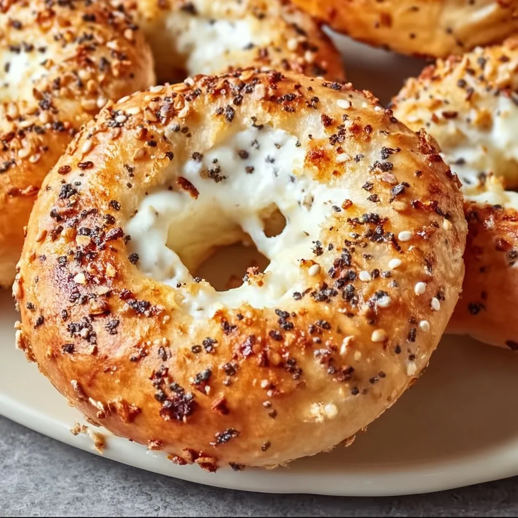 Greek Yogurt Bagels