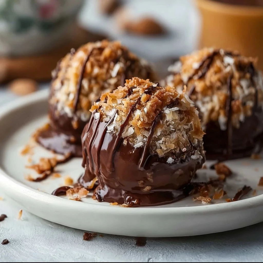 Heart-Healthy Samoa Truffles That Satisfy Your Sweet Cravings
