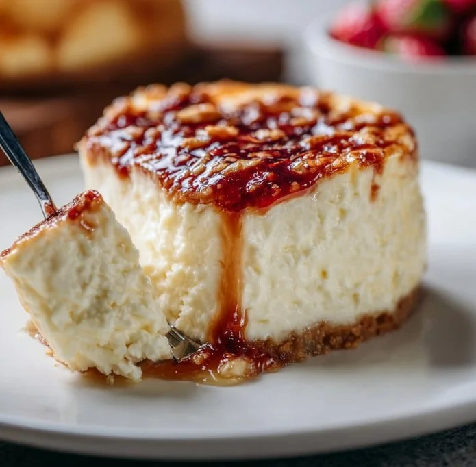 High Protein Cottage Cheese Cheesecake