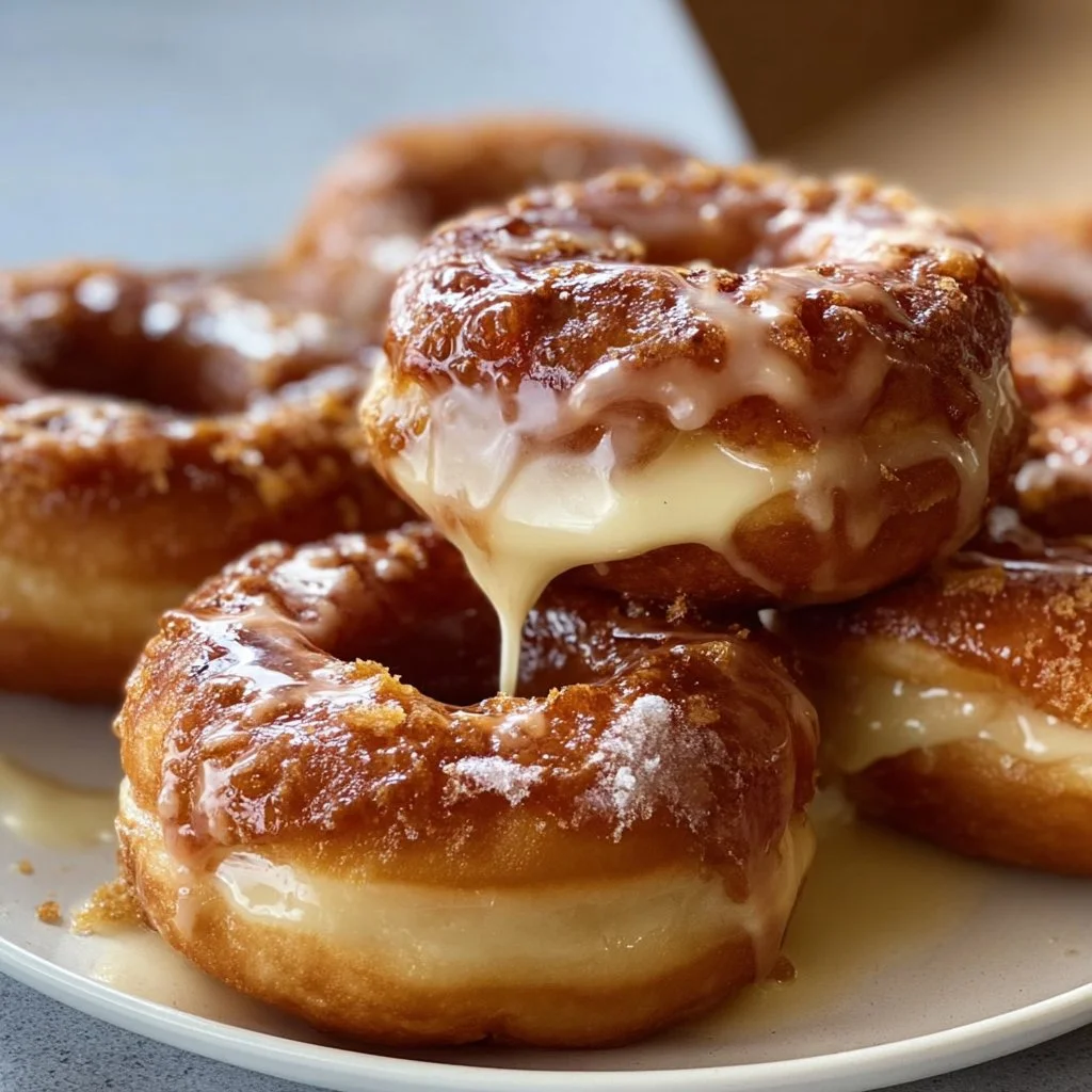 Homemade Filled Doughnuts