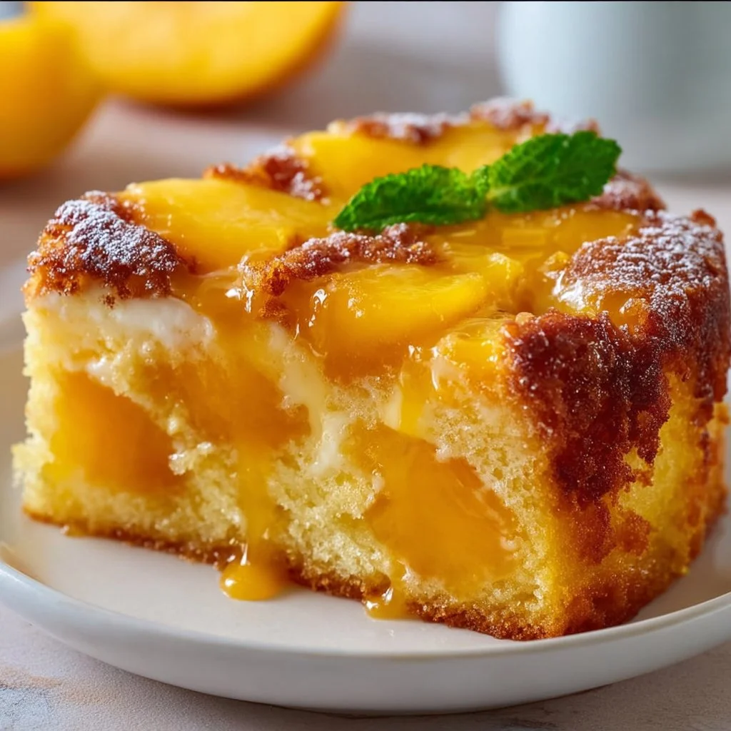 Juicy Summer Peach Cake You'll Crave All Season Long