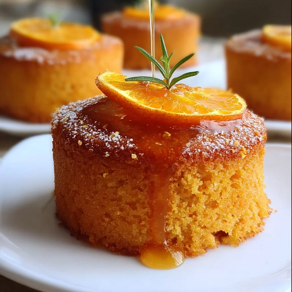 Orange Ginger Honey Cakes
