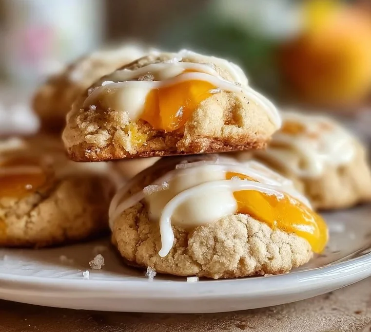 Peaches and Cream Cookies Recipe for Springtime Bliss
