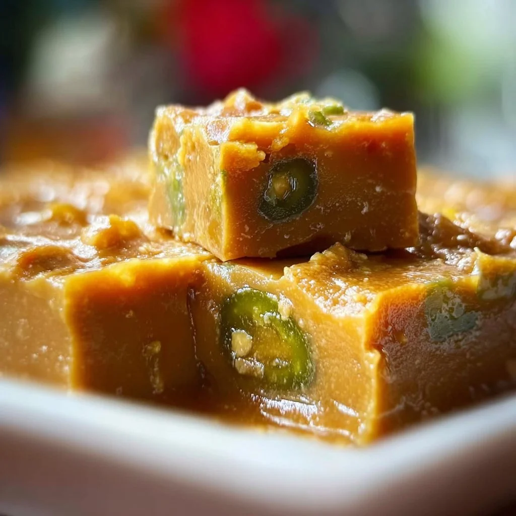 Irresistible jalapeno Mexican fudge with a spicy twist for snacks