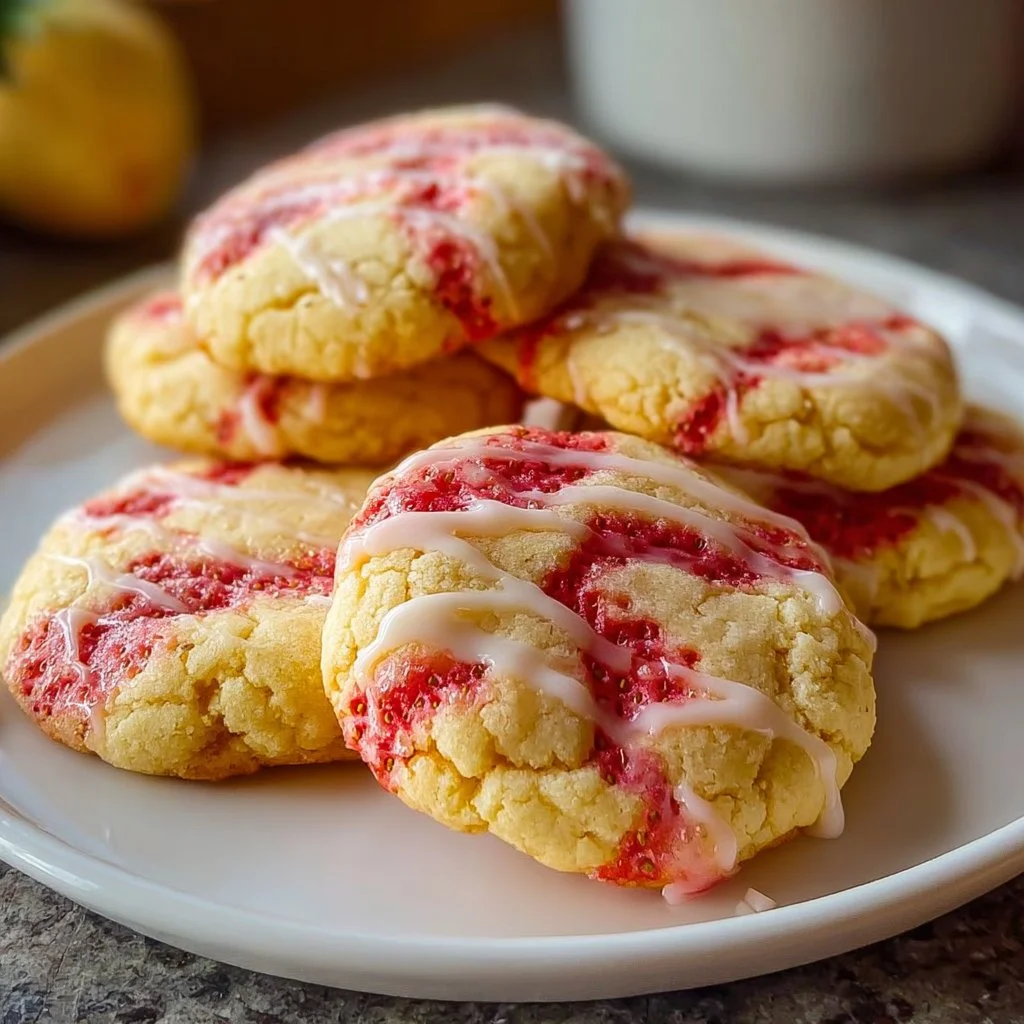 These Strawberry Lemonade Cookies Will Melt in Your Mouth &ndash; Try Now