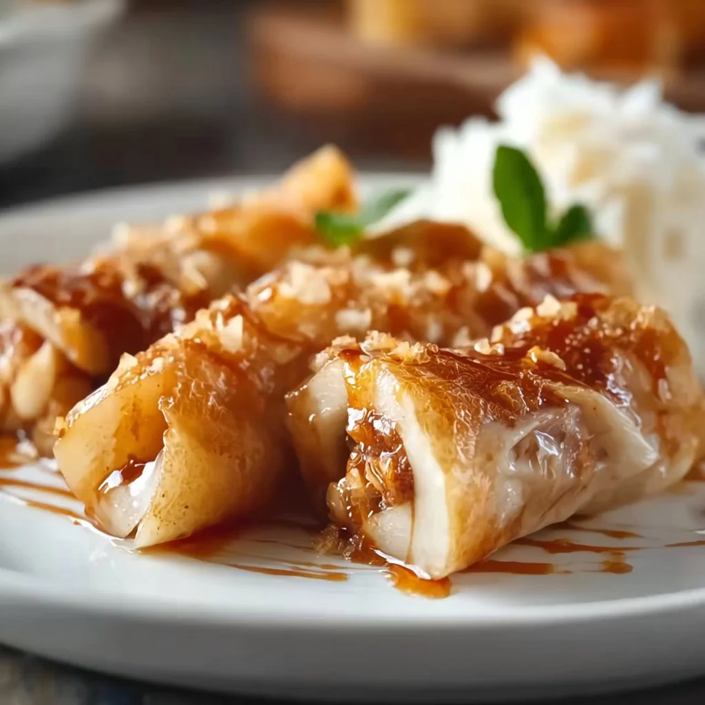Bowl of warm cinnamon apples topped with spices and ready to enjoy