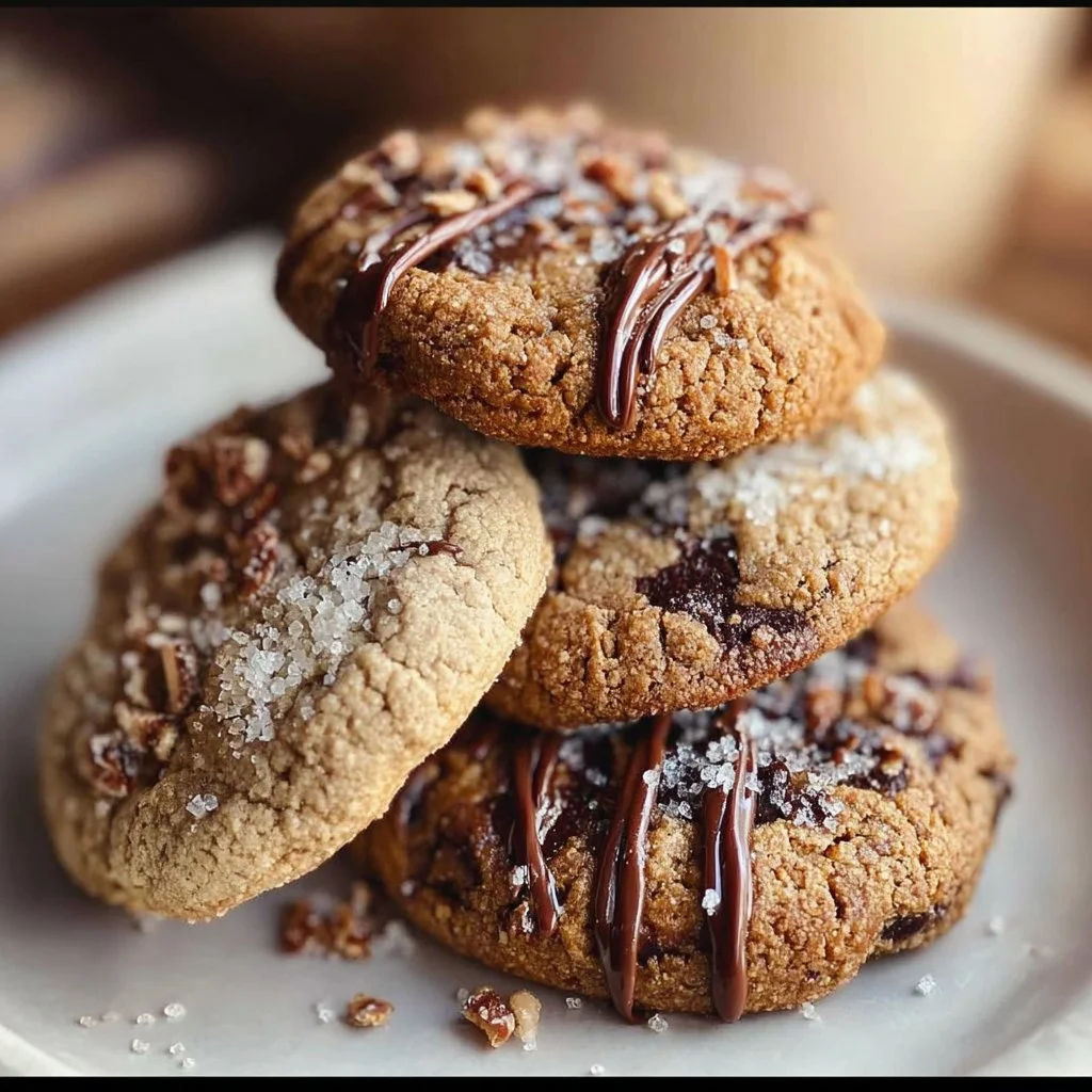 Delicious coffee cookies with chocolate chips and brewed coffee aroma