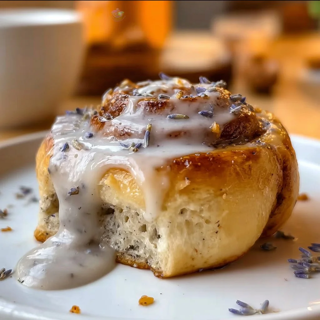 Delicious London Fog Rolls with earl grey and cream filling