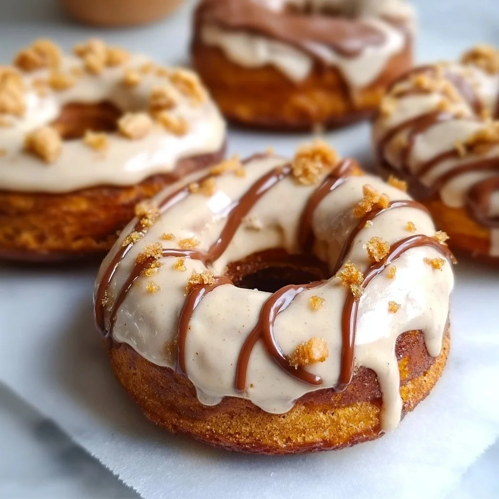 Paleo pumpkin pie donuts, a delightful and healthy fall-inspired treat.